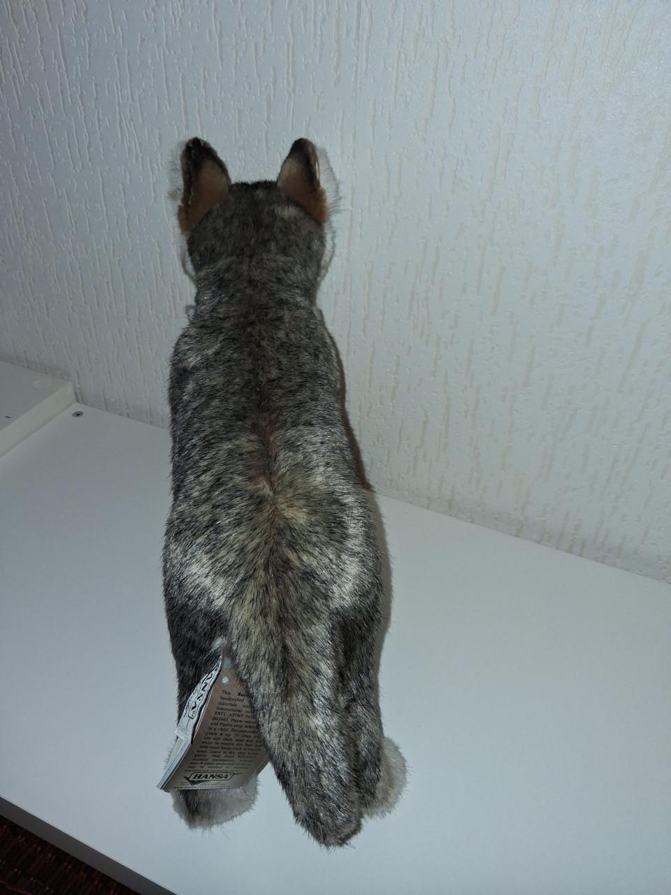 Hansa wolf pup knuffel nieuw