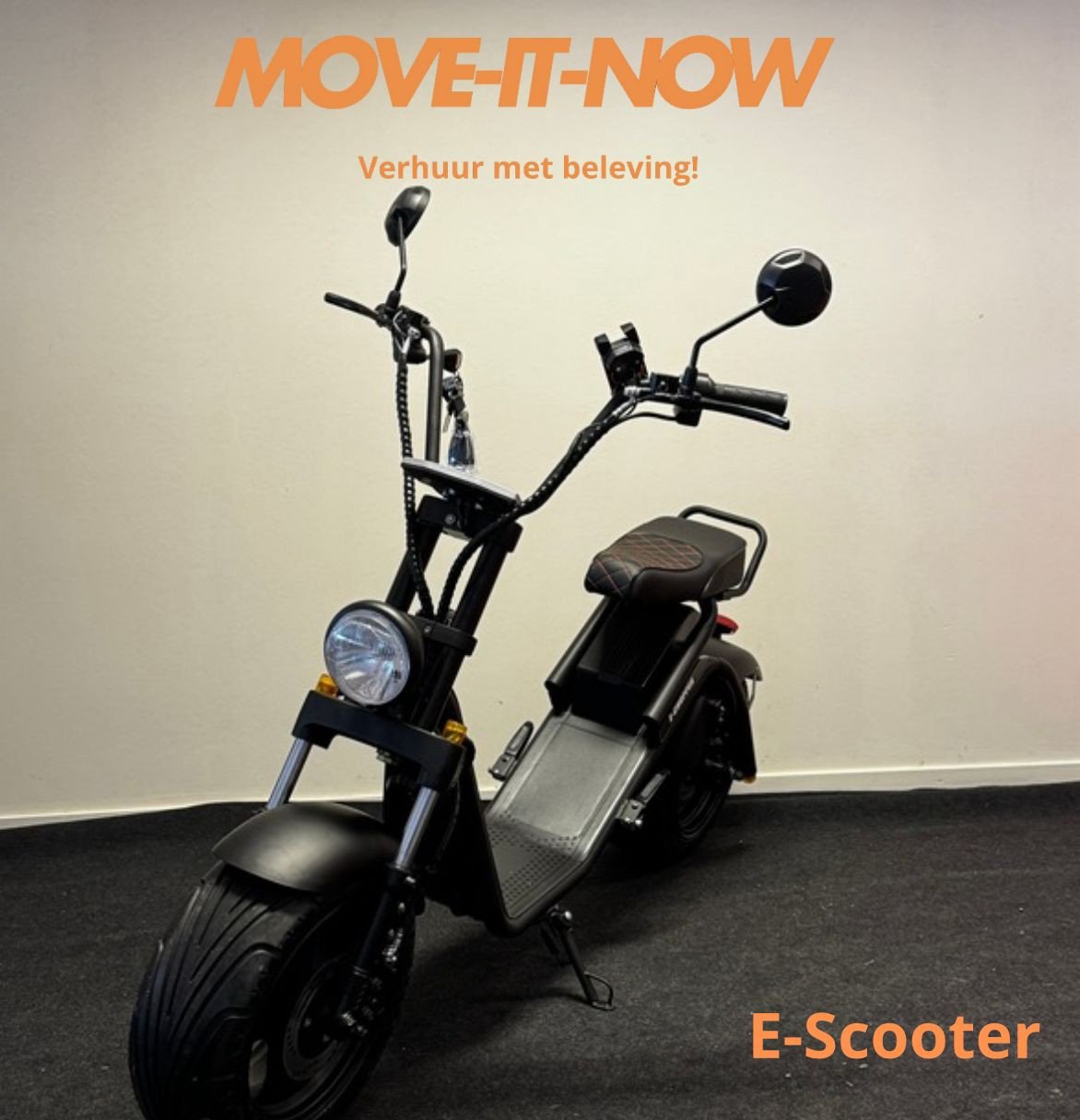 TE HUUR   Ga een dagje rijden op de E-Chopper, de E-Bike of Retro Bike