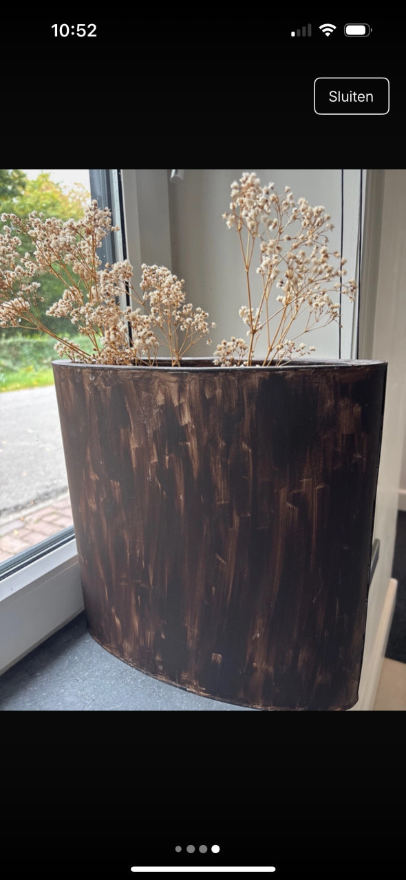 Bloempot/vaas/raamdecoratie
