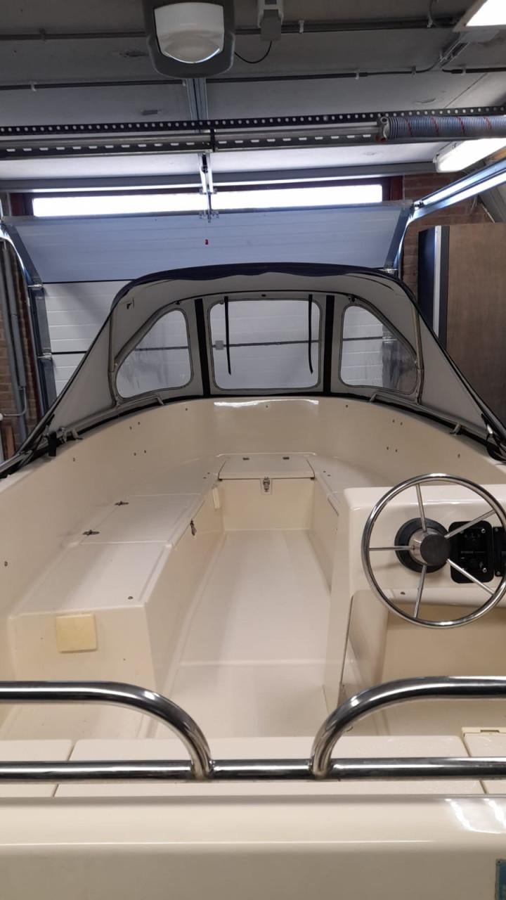 PL-Sylas polyester consoleboot compleet met motor, trailer & accessoires