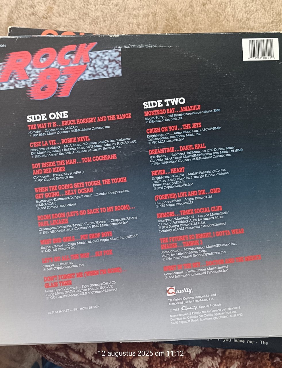 Diverse Rock lp's