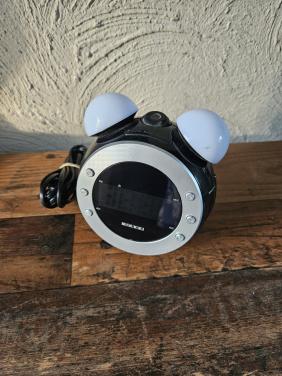 Digitale Nikkei NR280P Wekker met Projectie en Radio - Zwart