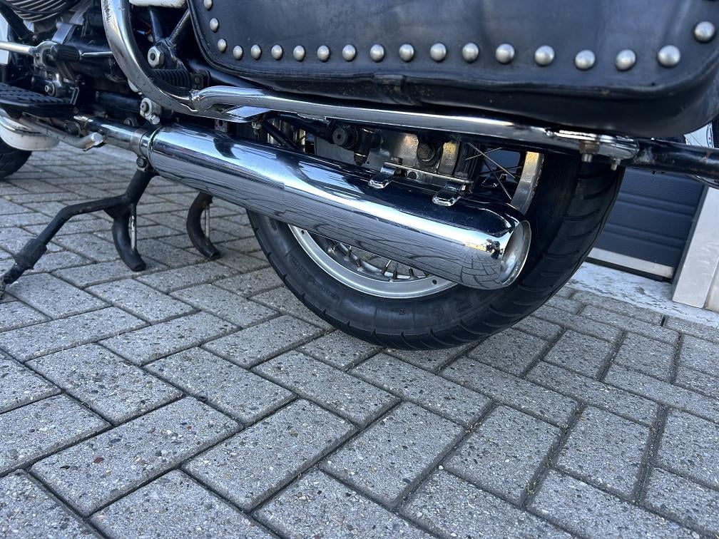 Moto Guzzi 850T uit 1975, nette klassieker, trekhaak, tassen, etc €3500,-
