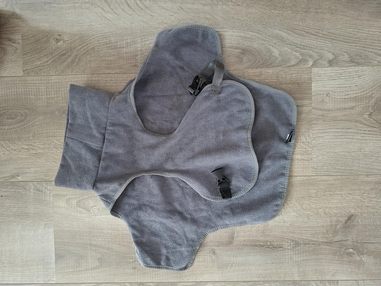 EQDOG Hondenbadjas Doggy Dry Grijs xs