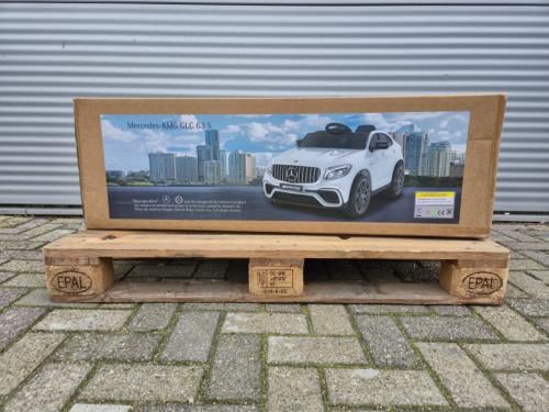 Nieuwe elektrisch kinderauto Mercedes GLC AMG 12v (Blauw)