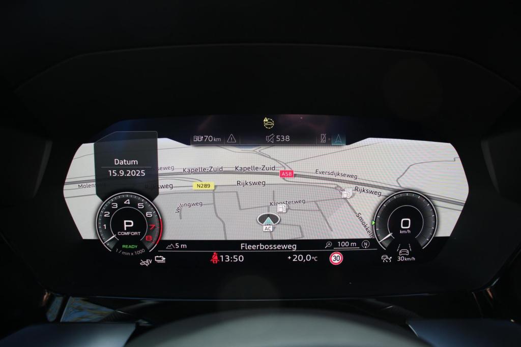 Audi A3 sportback 45 tfsi e s-line - matrix - turbo blauw - dab - virtual c