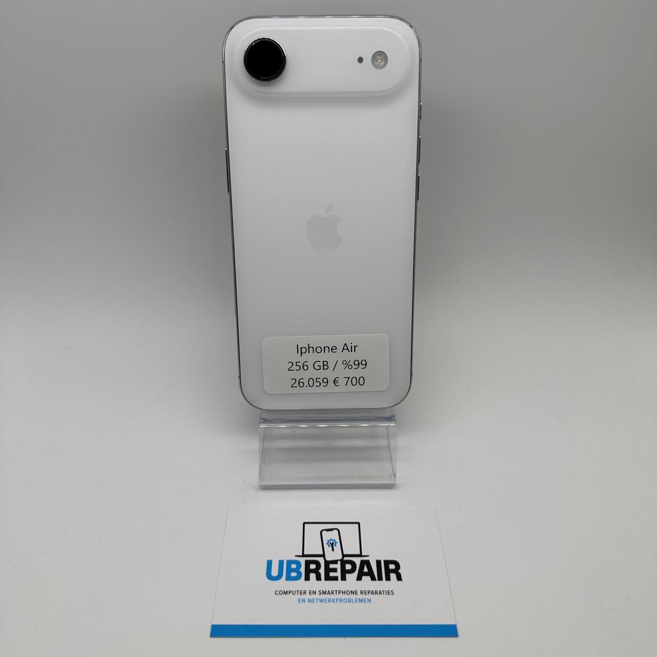 Apple iPhone Air 256 GB zilver