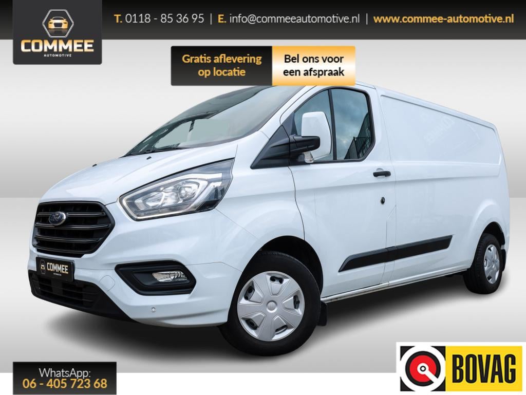 Ford Transit Custom 300 2.0 tdci l2h1 trend ac i trekhaak i cr.contr i stoe