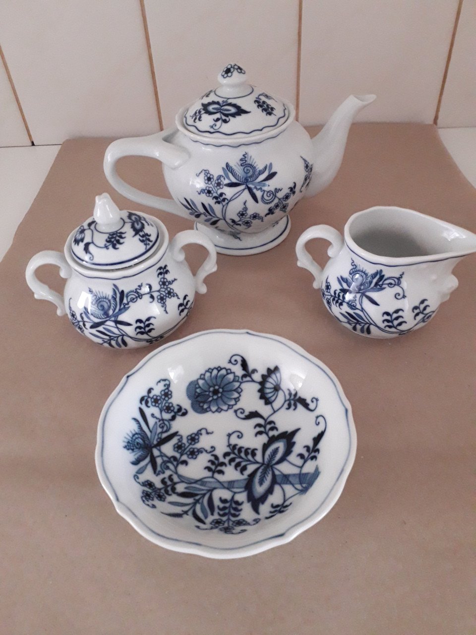 Blue Danube thee set
