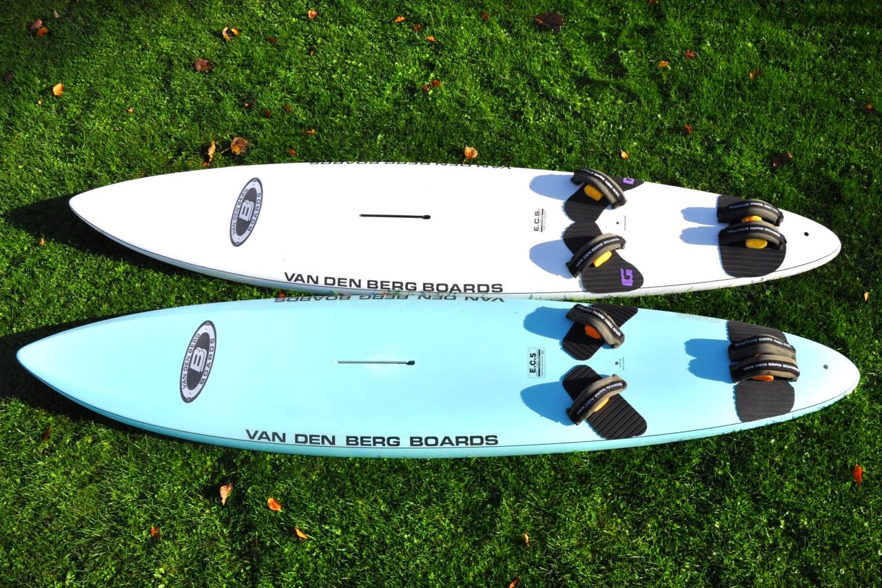 2x Carbon  Van den Berg Slalom Boards
