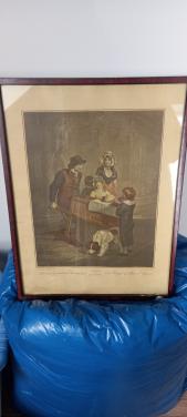 ENGELSE ZEEFDRUKKEN IN LIJST