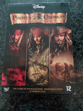 Dvd box pirates of the caribbean