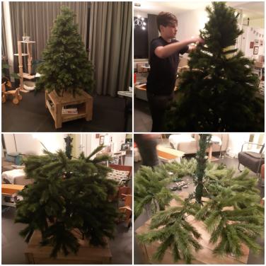 Kunst kerstboom 1,50 mtr