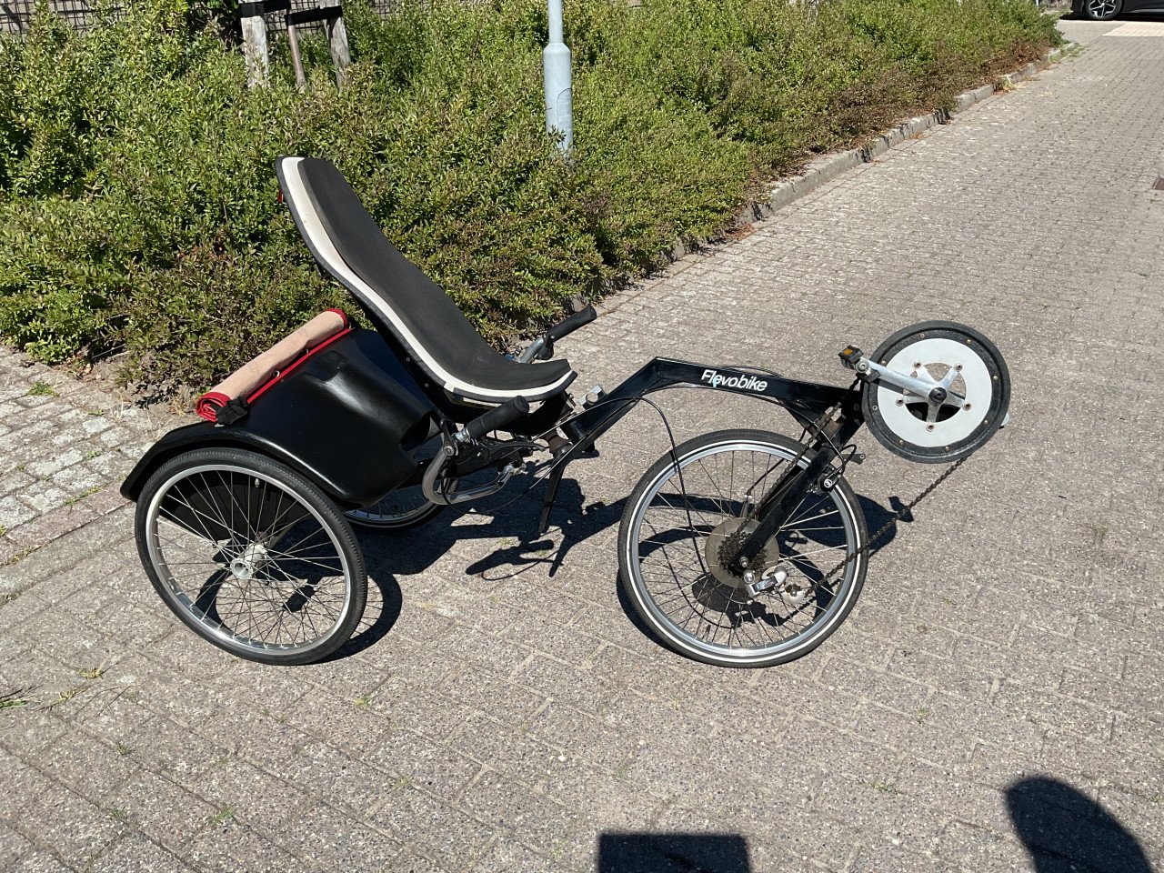 I.g.st.z. Flevobike trike, ligfiets met 14 versnellingen