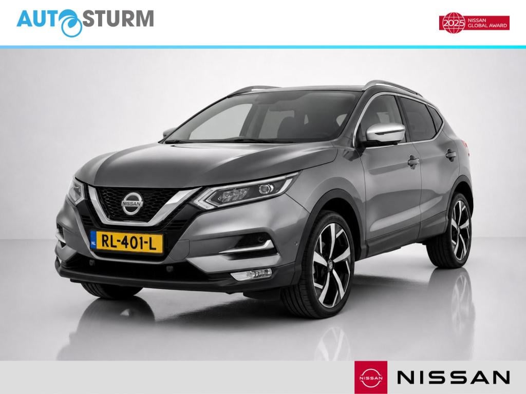 Nissan Qashqai 1.6 tekna + nl-auto, 1e eigenaar + nieuwstaat! incl. trekhaa