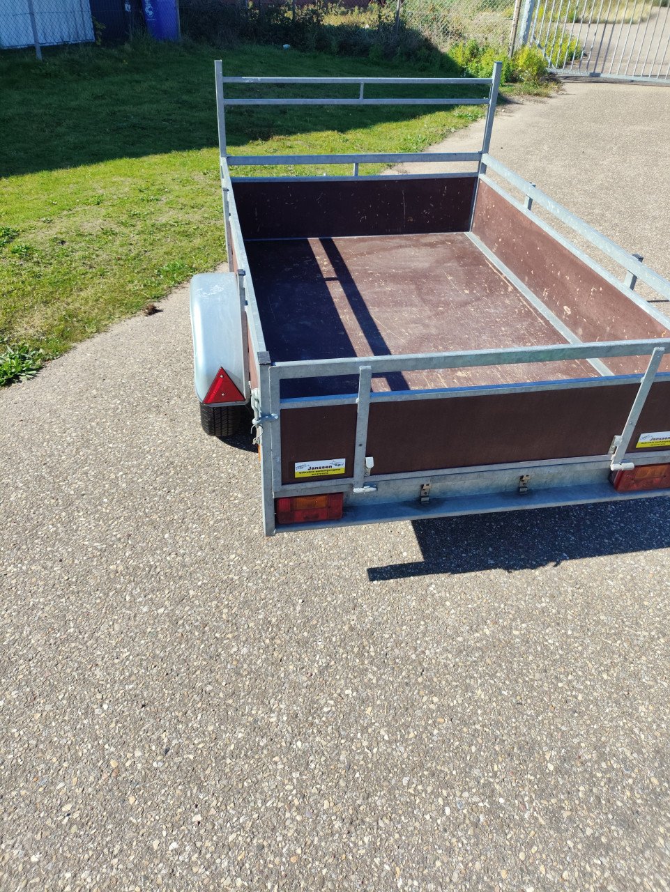 Aanhanger 2x125 in zeer nette staat