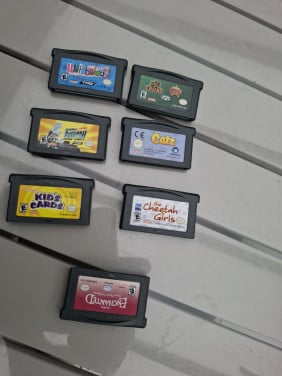7 x Nintendo Gameboy spelletjes