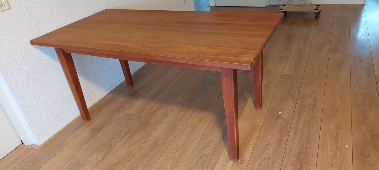 Massief kersen eettafel 80x160