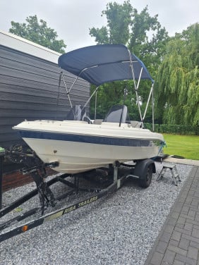 Consoleboot Bayside - 25PK Mercury - volledige set vaarklaar