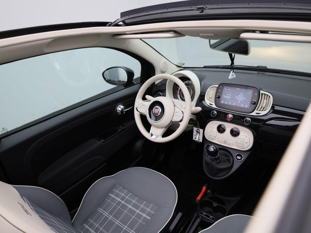 Fiat 500 C 1.0 hybrid lounge | cabrio | lmv | dab | bluetooth | climate con