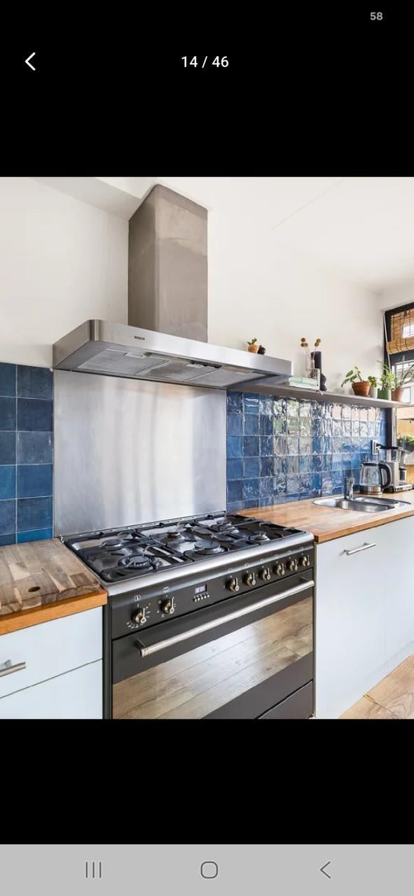 Smeg fornuis 6 pits met dubbele oven