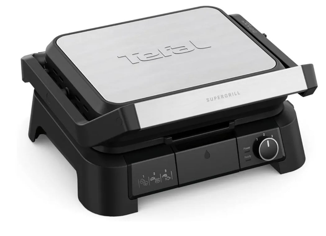 Te koop: 3 in 1 tefal grillplaat
