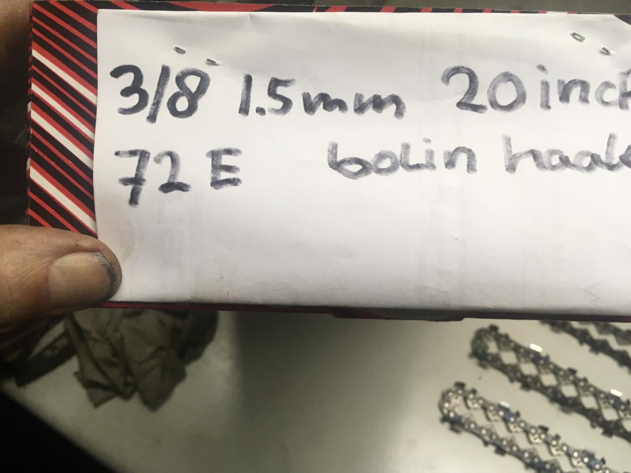 5x zaagketting voor kettingzaag 20 inch dolmar husqvarna etc. zo goed als n