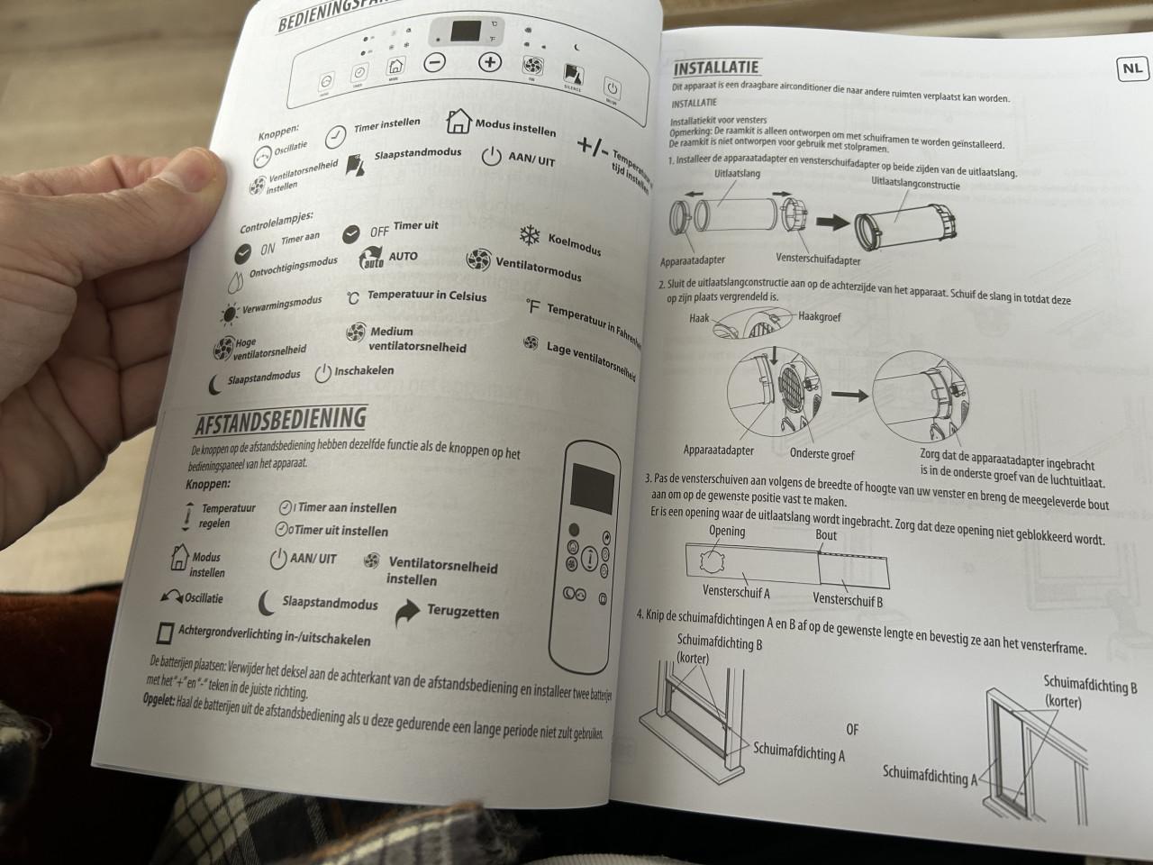 Airco (Draagbare Airconditioning)