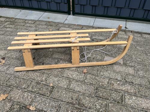 Slee opvouwbaar van hout