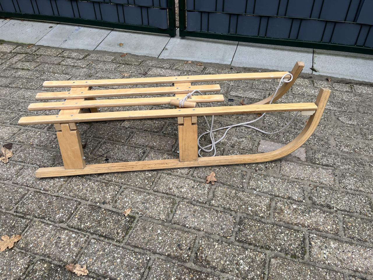 Slee opvouwbaar van hout