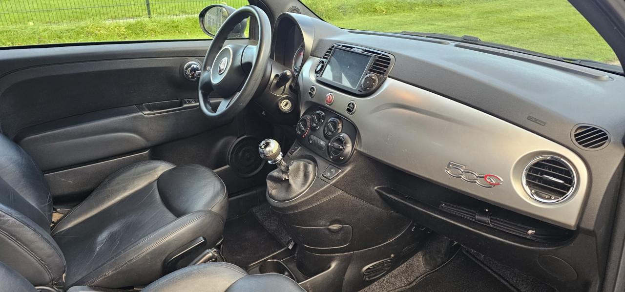 Fiat 500 C 0.9 Twin Air Lounge Cabrio!! In Topstaat!!