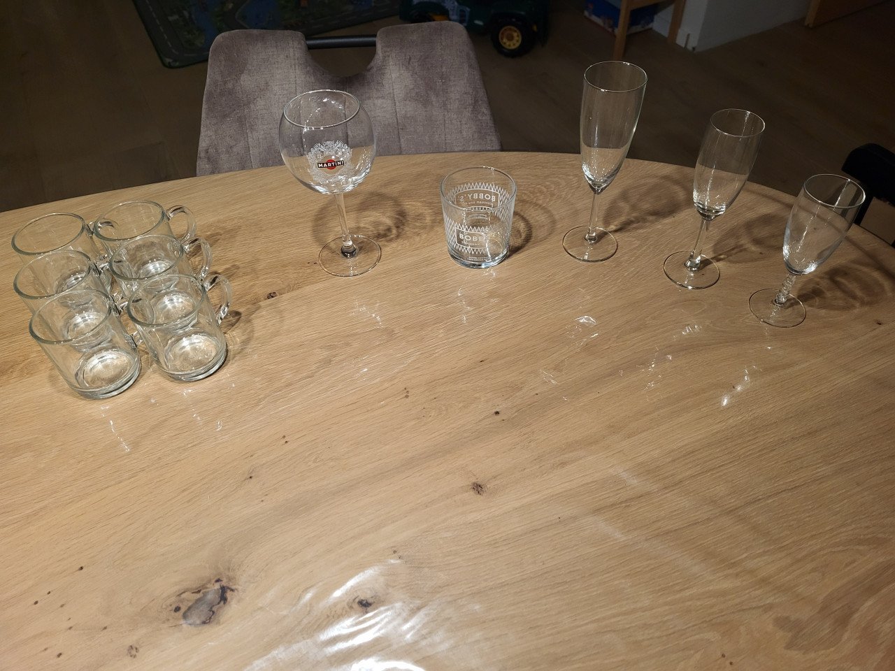 Te koop! Diverse glazen