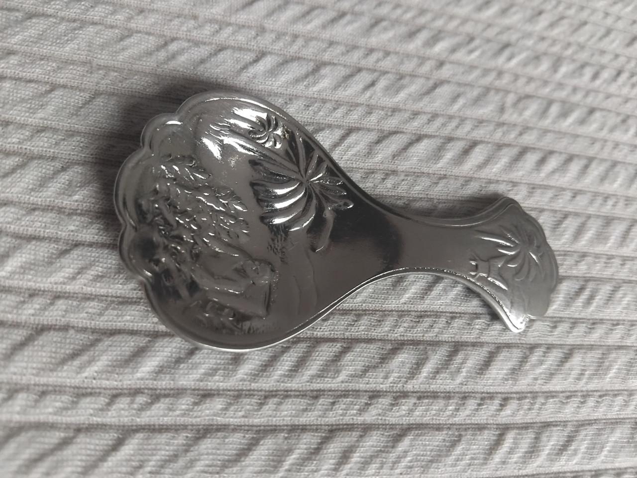 Vintage Theeduim Theeschepje Theeplukster