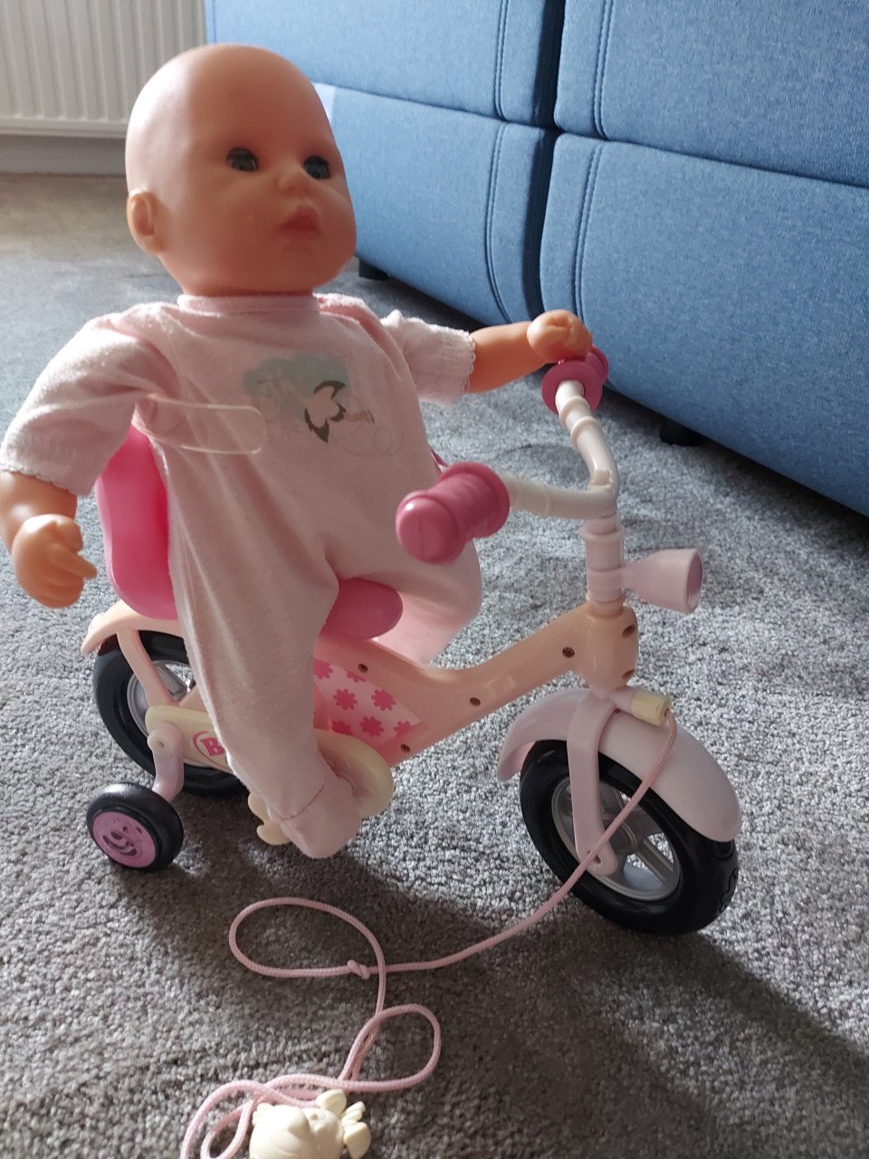 Te Koop poppen fiets + pop