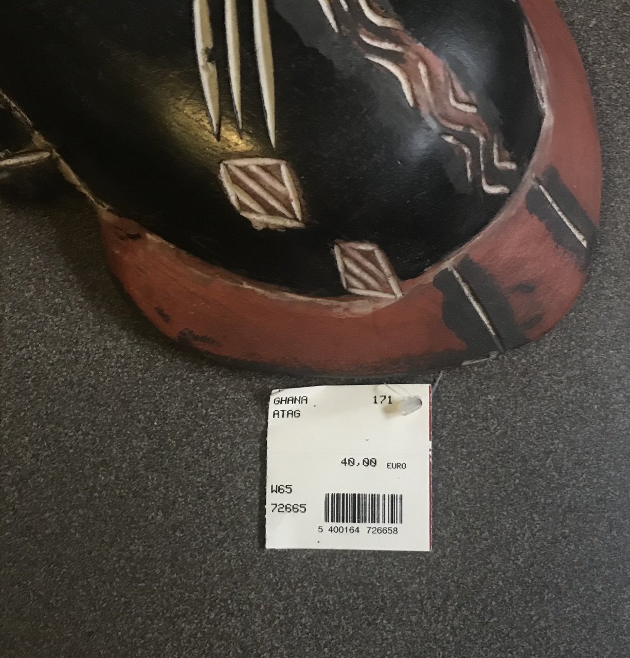 Artistiek Afrikaans masker