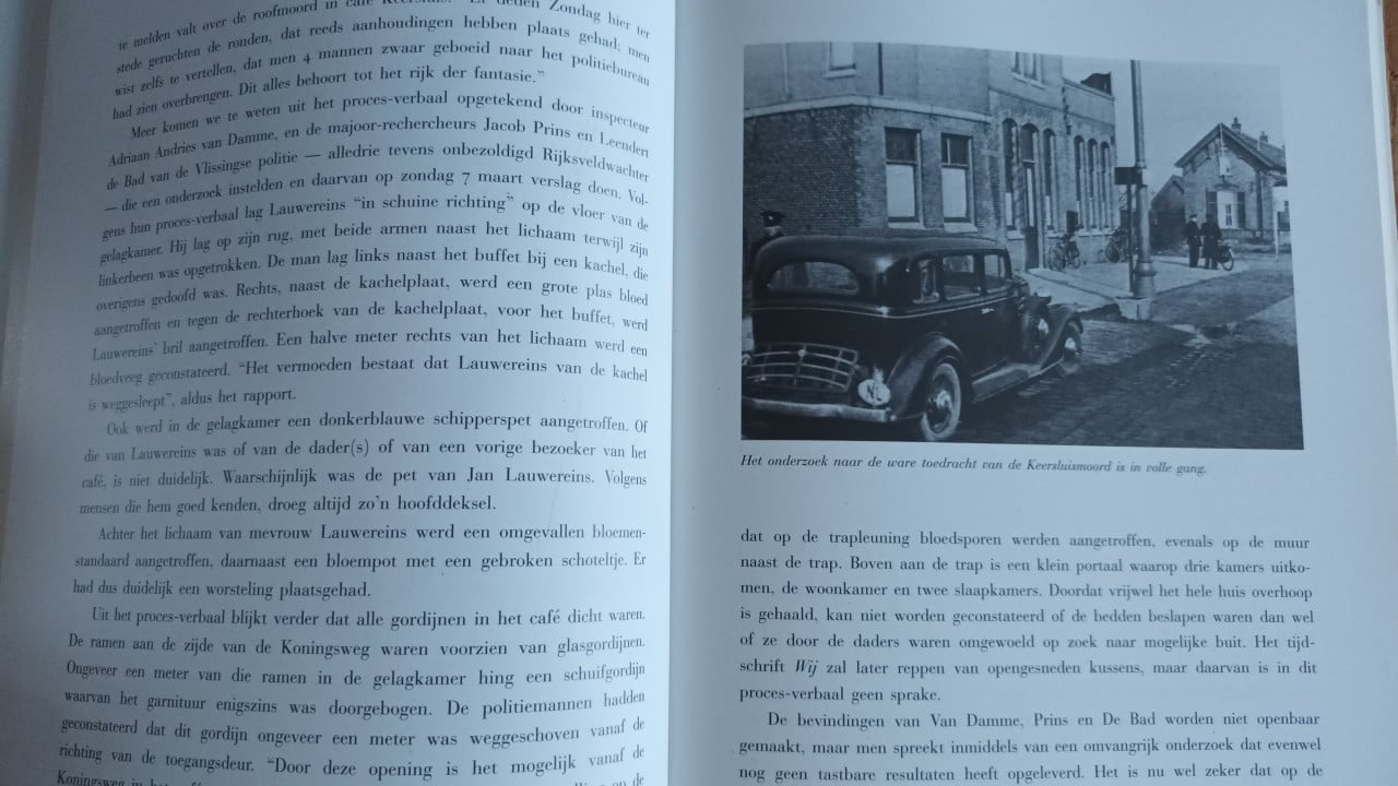 De Keersluismoord, Zeeuws boek