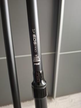Te koop aangeboden.. 2x Fox EOS PRO 13ft 5.0lbs