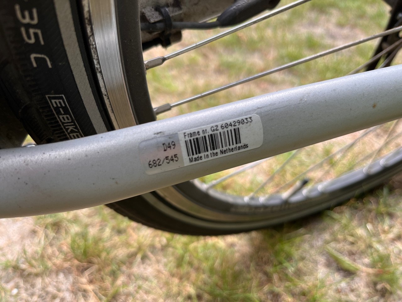 Gazelle Chamonix elektrische damesfiets D49
