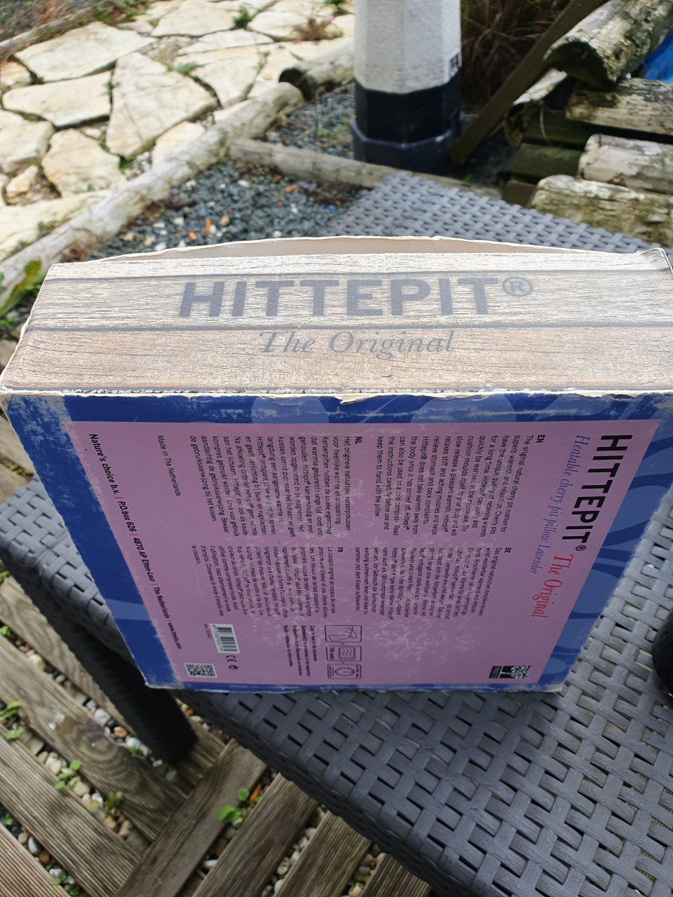 Leuk Treets Hittepit Kersenpitkussen, een 100% natuurproduct....