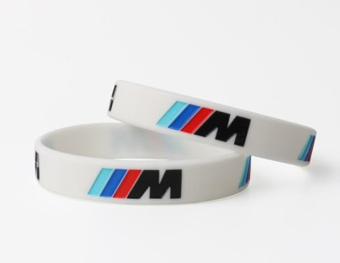 BMW M Silicone Armbanden  NIEUW