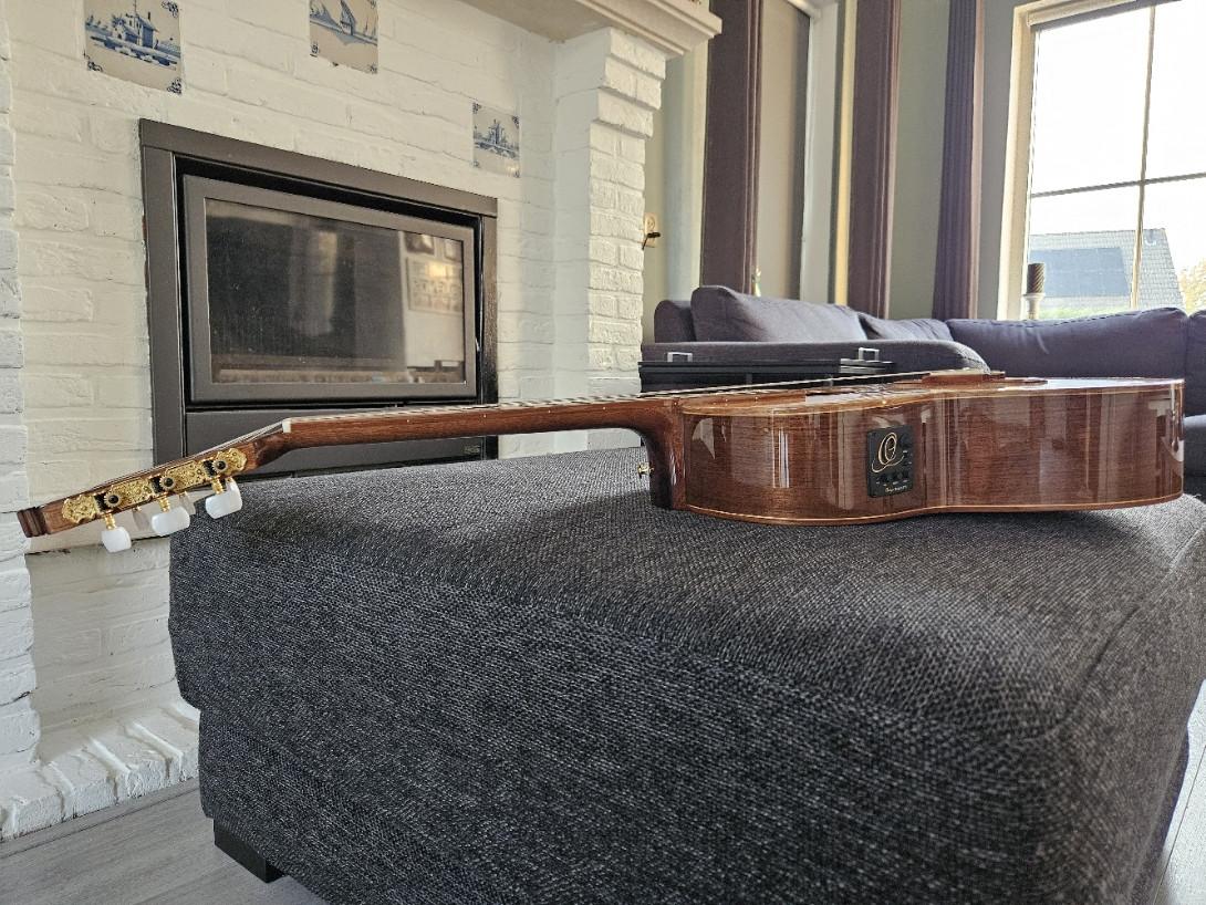 Ortega Feel Series RCE159SN Slim Neck Naturel Met Gigbag