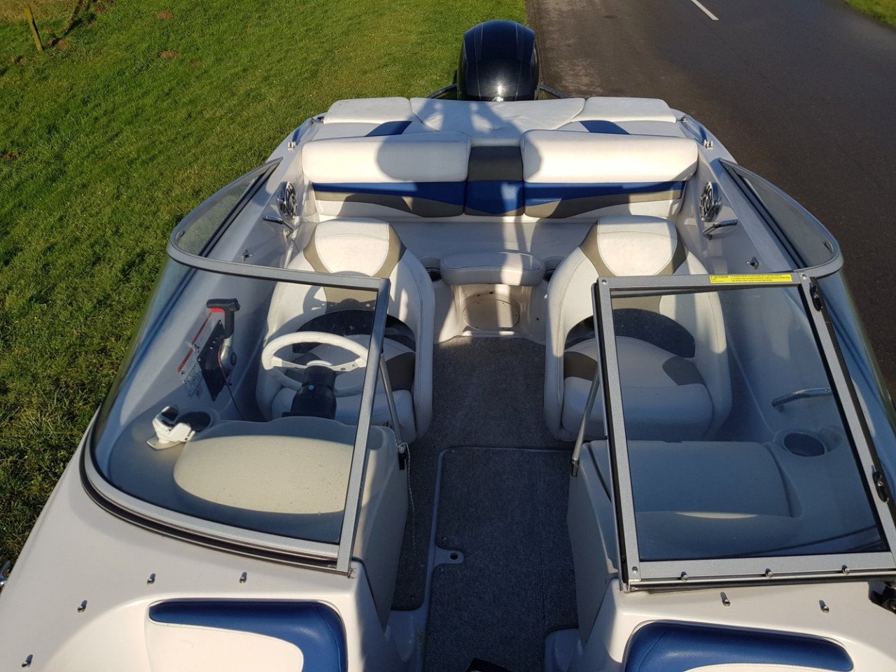 Glastron MX180 met Mercury F150