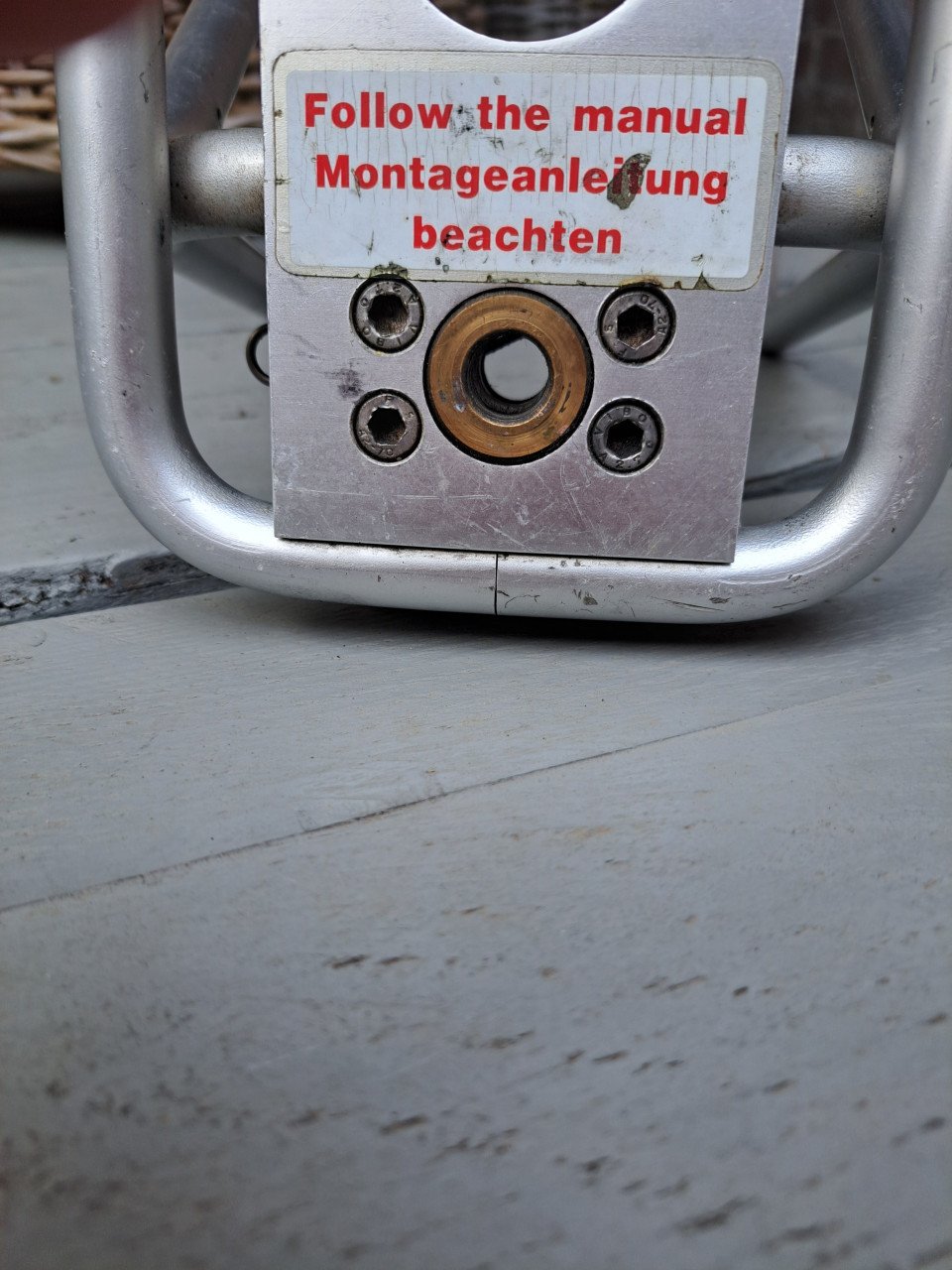Stevige aluminium bagagedrager