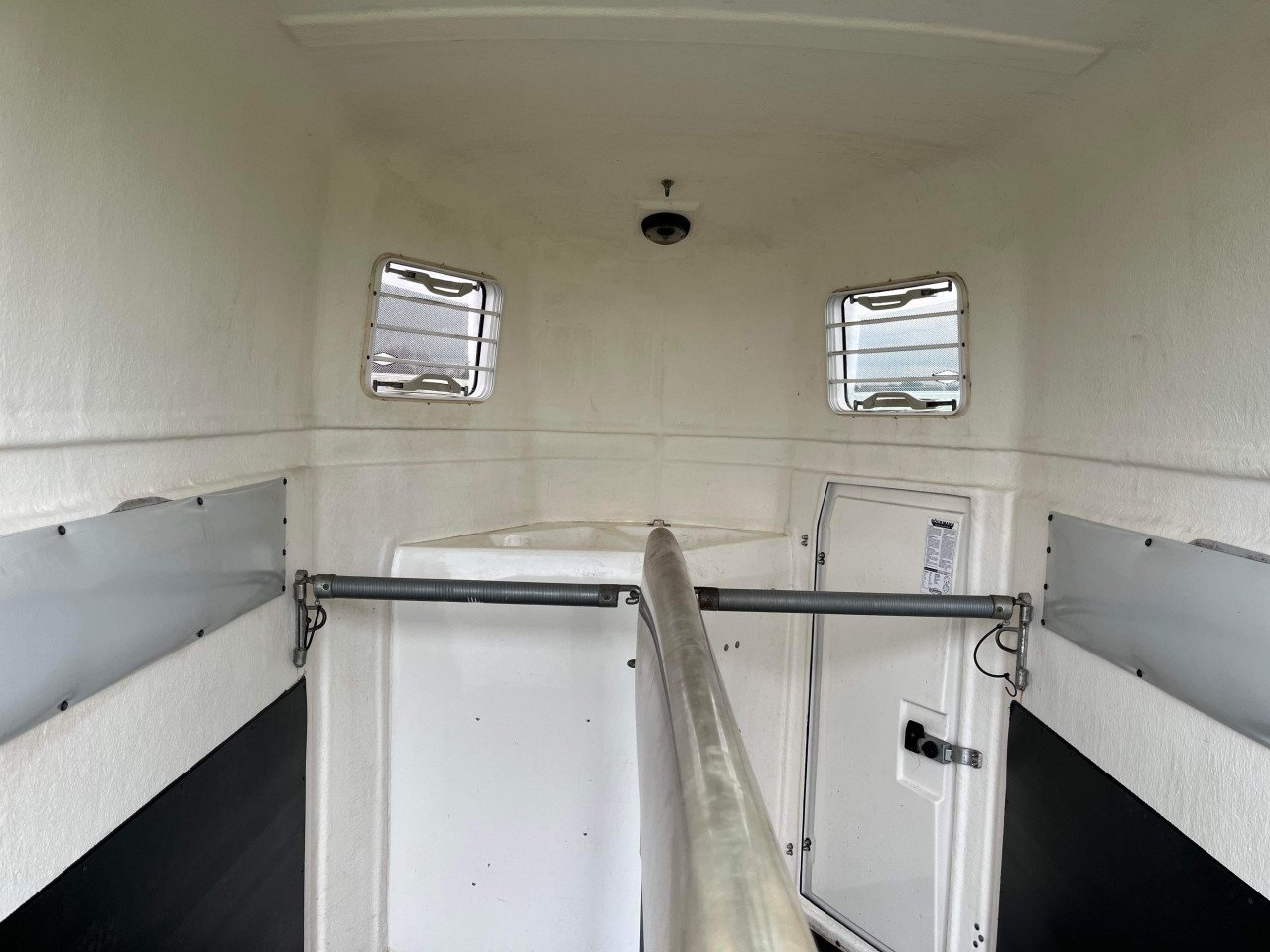 Polyester Bockmann comfort met aluminium bodem en zadelkamer (inruil kan)