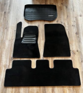 Tesla Model 3 automatten + frunk set