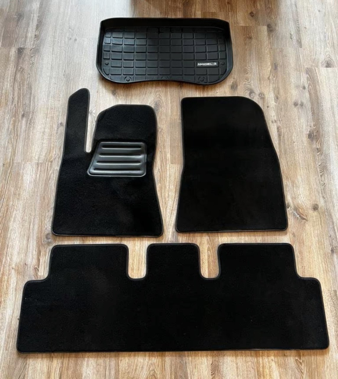 Tesla Model 3 automatten + frunk set