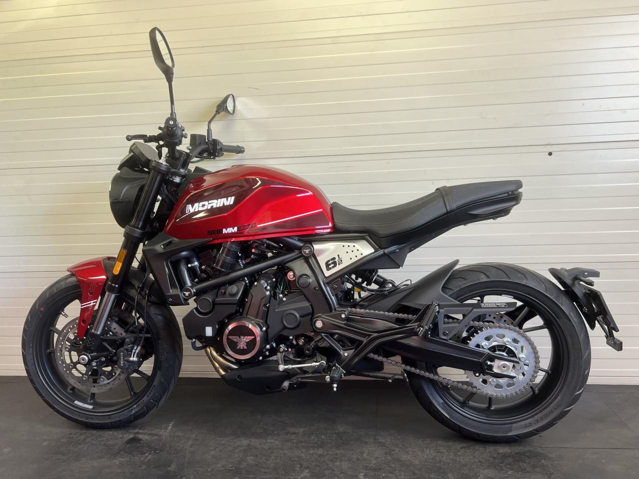 Moto Morini Seiemmezzo STR 650 nu €6999,- all in!