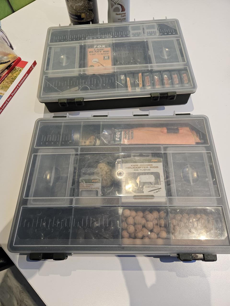 Fox tackle boxen karper