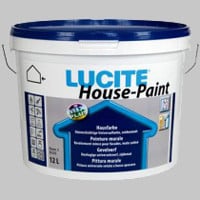 Lucite Housepaint (Wit 1000-T of Zwart 1021-T)