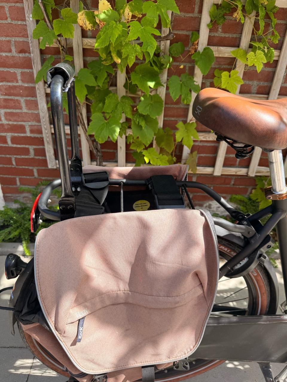 Gazelle dames fiets zwart.